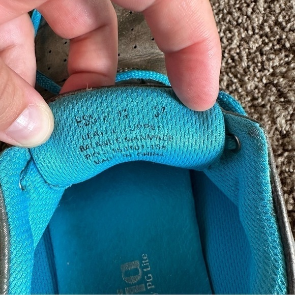 Alegria Essence walking shoe pewter gray blue EU 37, US 7/7.5 - Picture 4 of 11